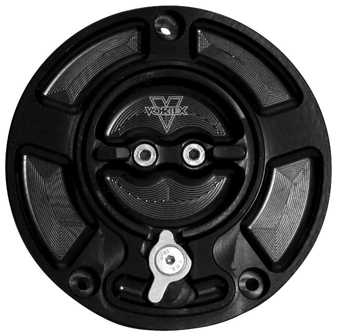 DUCATI 1992-1998 900 Super Light VORTEX RACING GAS CAP w/ LID AND BASE - KEYLESS