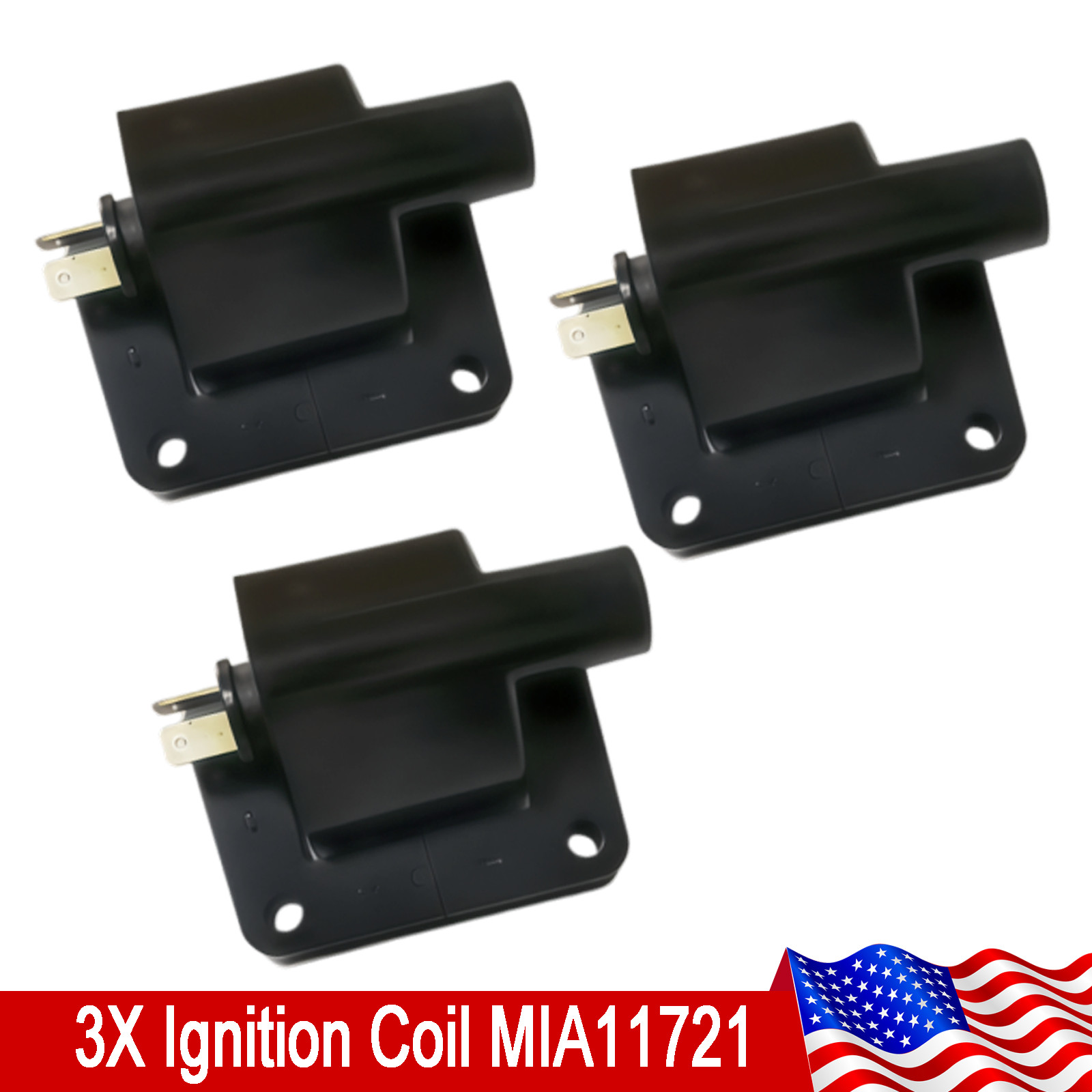 3Pcs Ignition Coil For John Deere XUV825i S4Gator USA MIA11721 S11-3705100