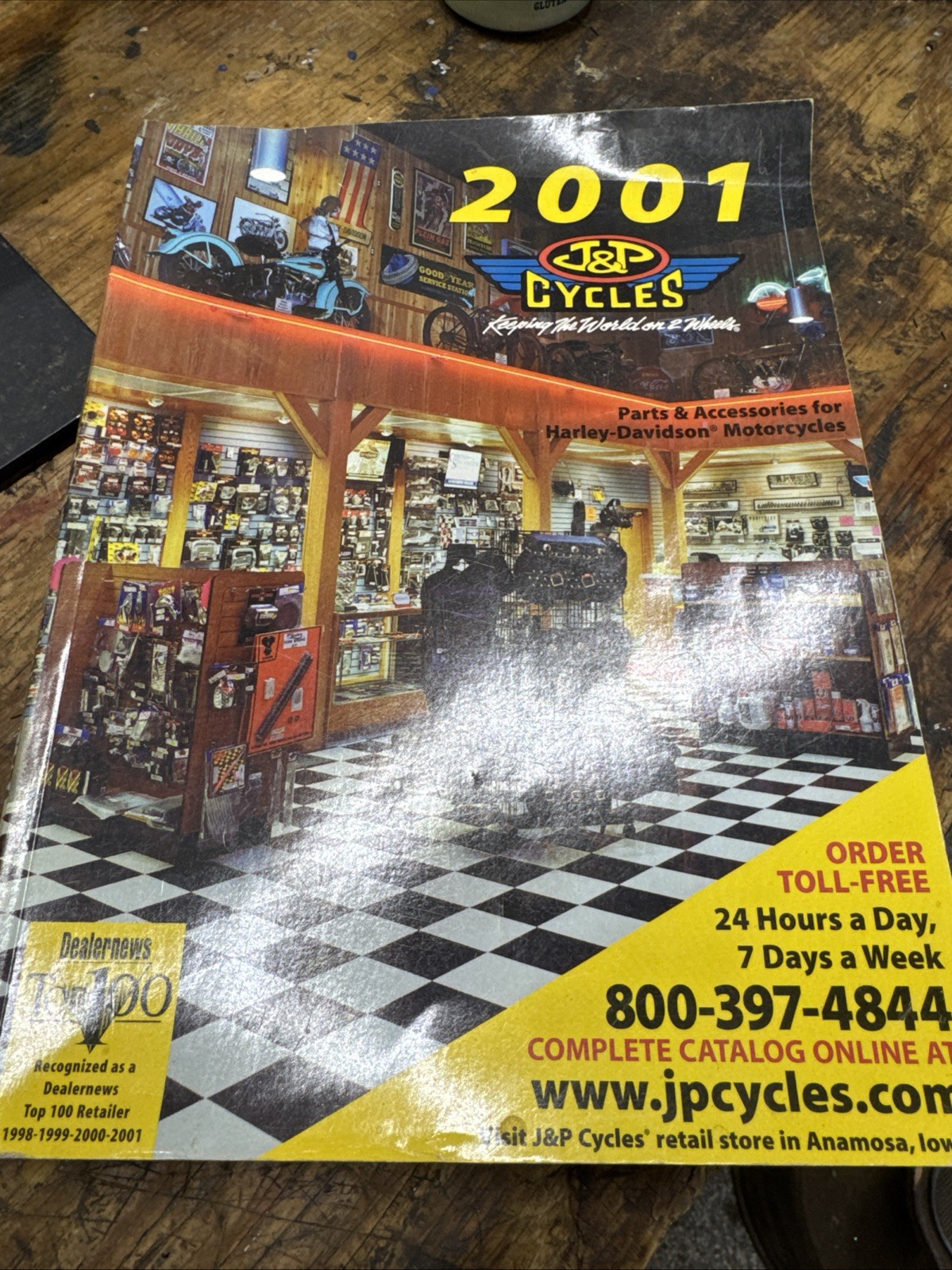 2001 J&P Cycles ~ Parts & Accessories for Harley-Davidson Motorcycles Catalog