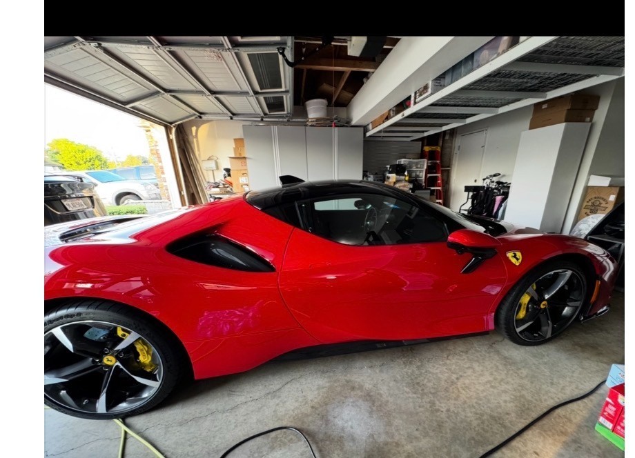 20 FERRARI SF90 OEM WHEELS MICHELIN TIRES SET 4 TPMS LIKE NEW UNDER 1000 MILES