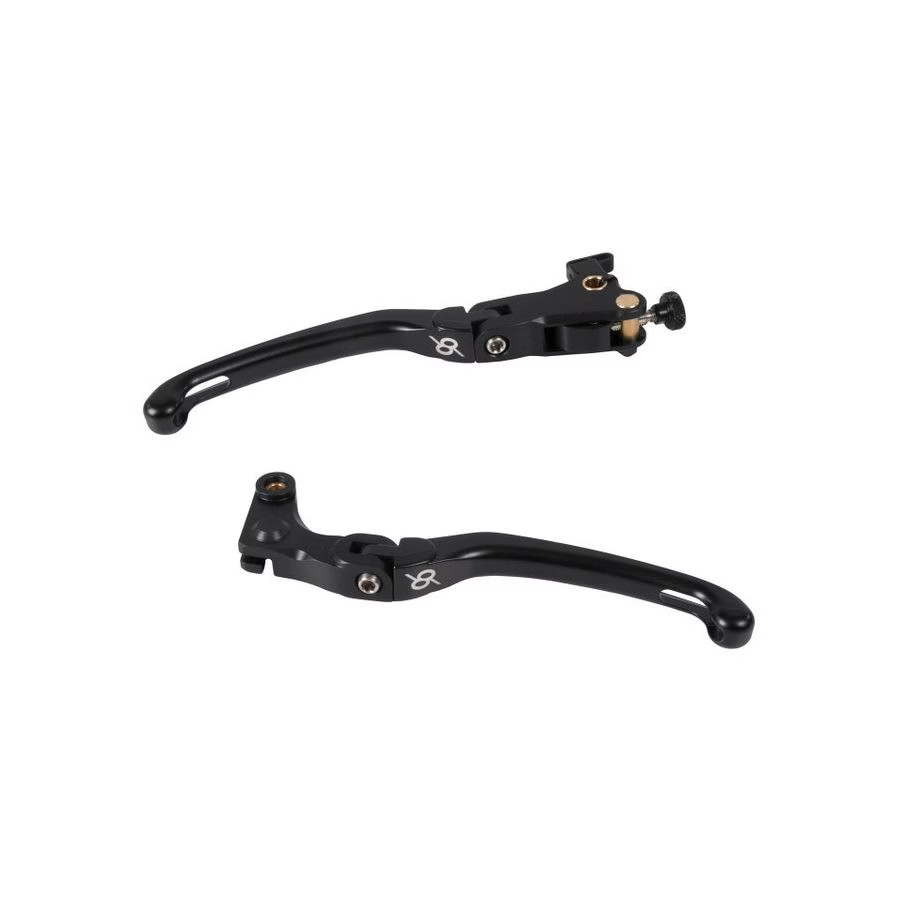 Bonamici Racing Folding Brake And Clutch Lever Set - Black KL460