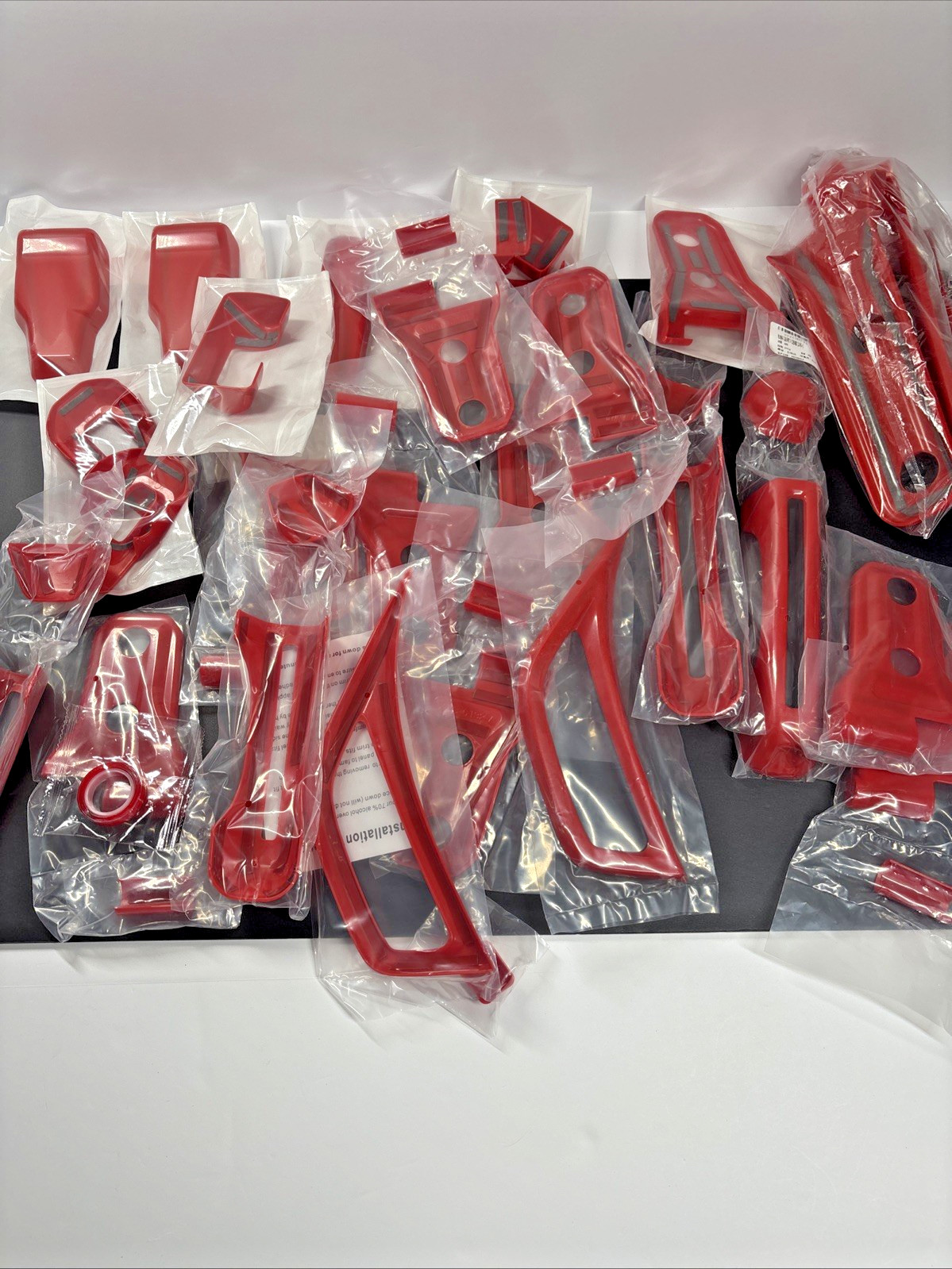 Exterior 43PCS RED Cover Trim Kit For Jeep Wrangler JL JLU 2018-2026 JWWY