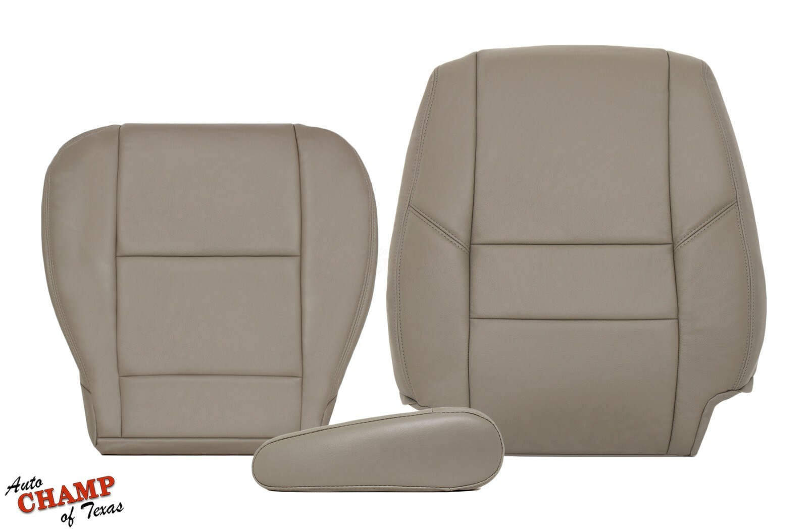 For 00-04 Toyota Tundra Limited SR5-Driver Side Complete Leather Seat Covers Tan