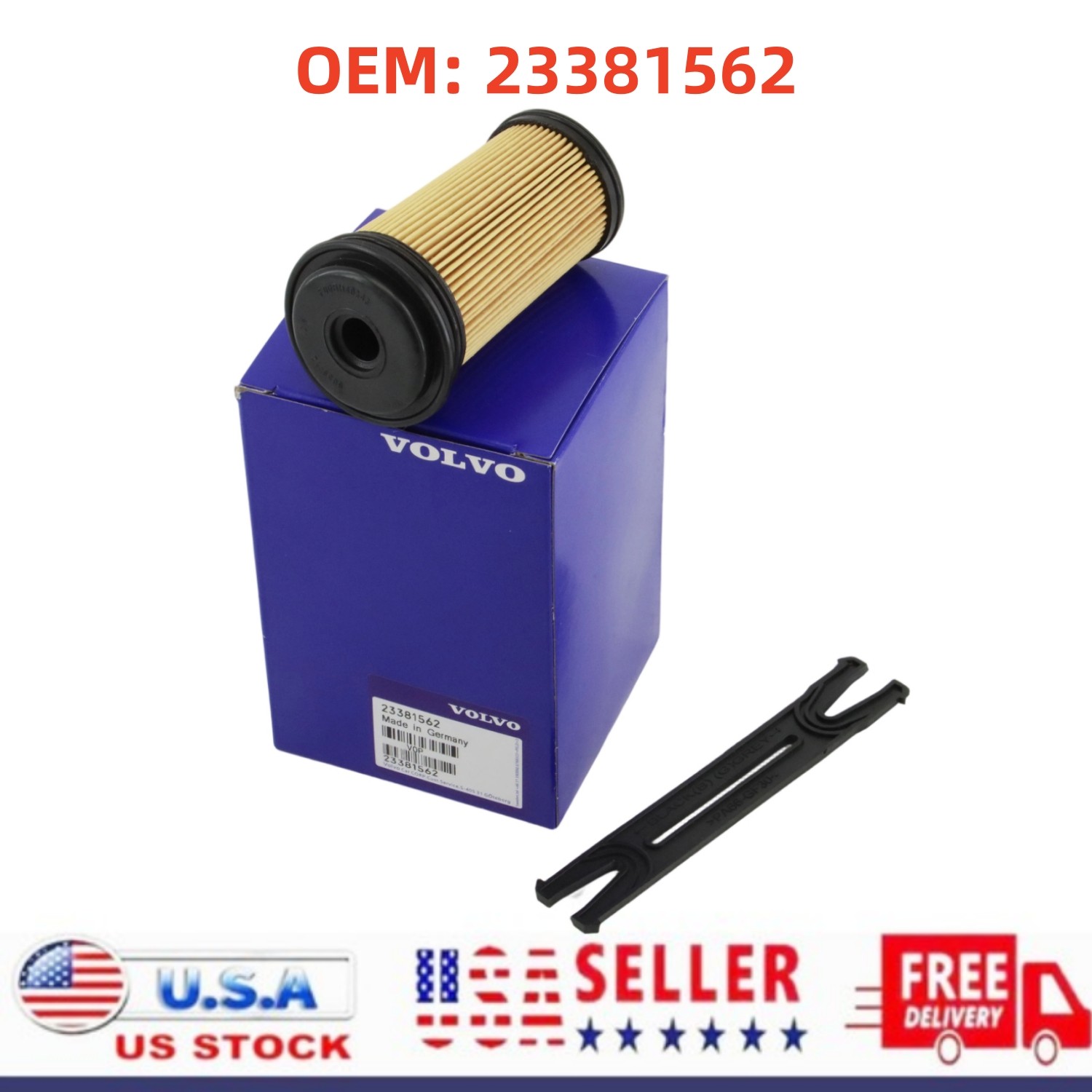 OEM 23381562 DEF FILTER FOR VOLVO D13/Mack MP8 23381562 MADE IN GERMANY