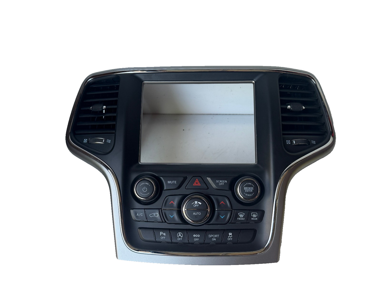 2018 - 2022 Jeep Grand Cherokee A/C Climate Audio Radio Control 68333939AA OEM