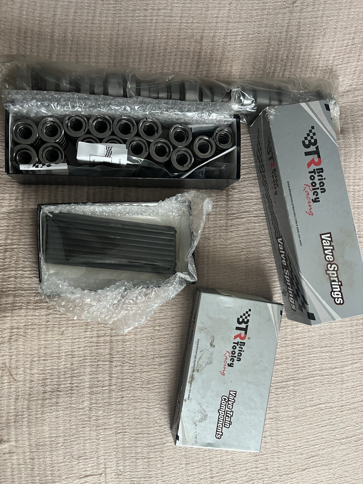 LS1 Custom Cam +BTR SK001S Springs + 7.400 BTR Pushrods  Complete Valvetrain Kit