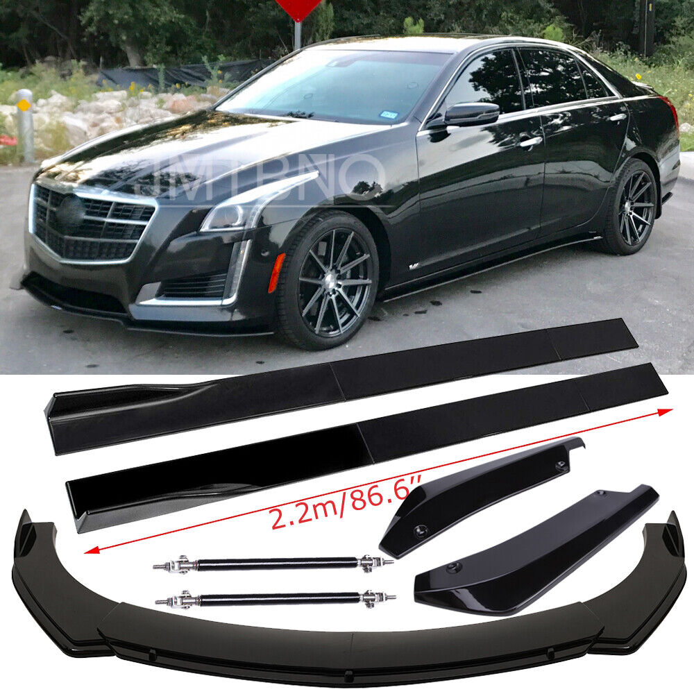 For Cadillac CTS CTS-V ATS Front Bumper Spoiler Body Kit / Side Skirt / Rear Lip
