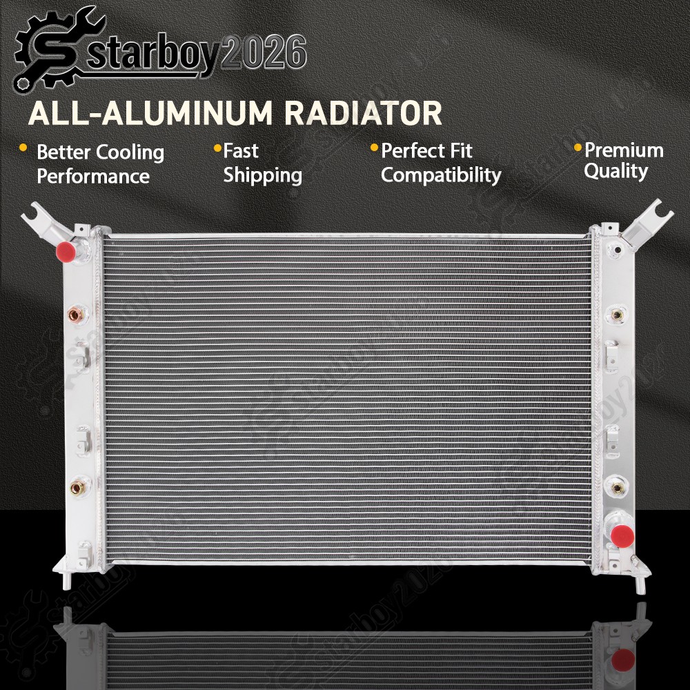 Aluminum Radiator For 2011-19 15 Chevy Silverado/GMC Sierra 2500 HD 3500 HD 6.0L