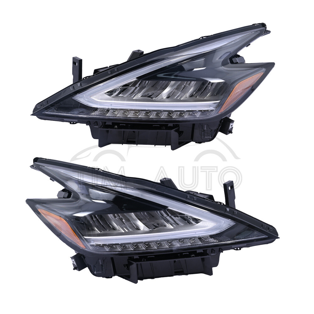 Pair Headlight All LED Headlamps Left & Right For Nissan Murano 2019-2021 Pair Headlight All LED Headlamps Left & Right For Nissan Murano 2019-2021