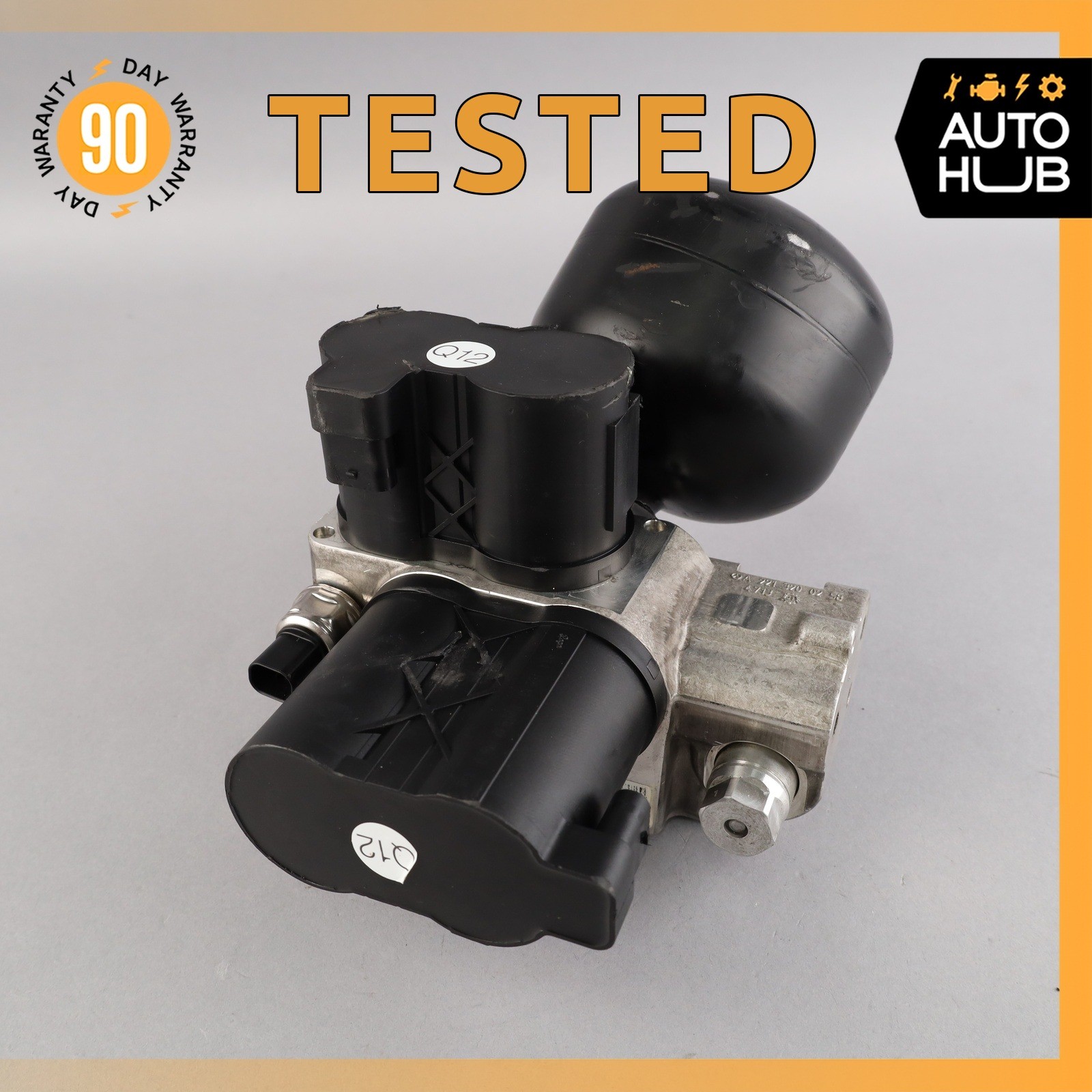 07-20 Mercedes R230 SL550 S550 Front Hydraulic Valve Block Suspension Pump OEM