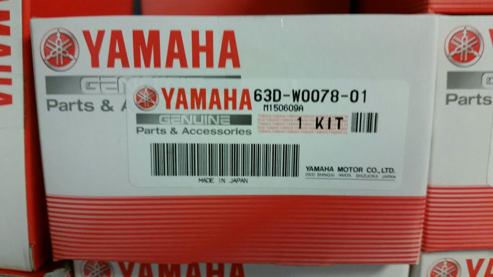 Yamaha 40, C40, 50, C50, T50 Water Pump Repair Kit Outboard 63D-W0078-01-00 Yamaha 40, C40, 50, C50, T50 Water Pump Repair Kit Outboard 63D-W0078-01-00