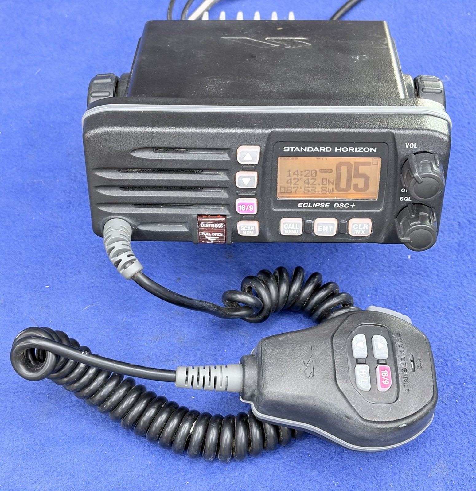 Standard Horizon GX1150 Eclipse DSC+ VHF- Tested, Clear MMSI Standard Horizon GX1150 Eclipse DSC+ VHF- Tested, Clear MMSI