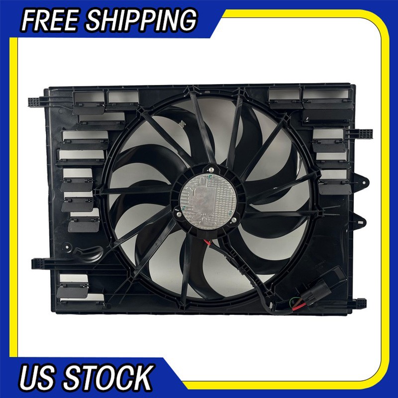 For 22-24 Volvo XC-60 Radiator & Condenser Cooling Fan Assembly 31493262
