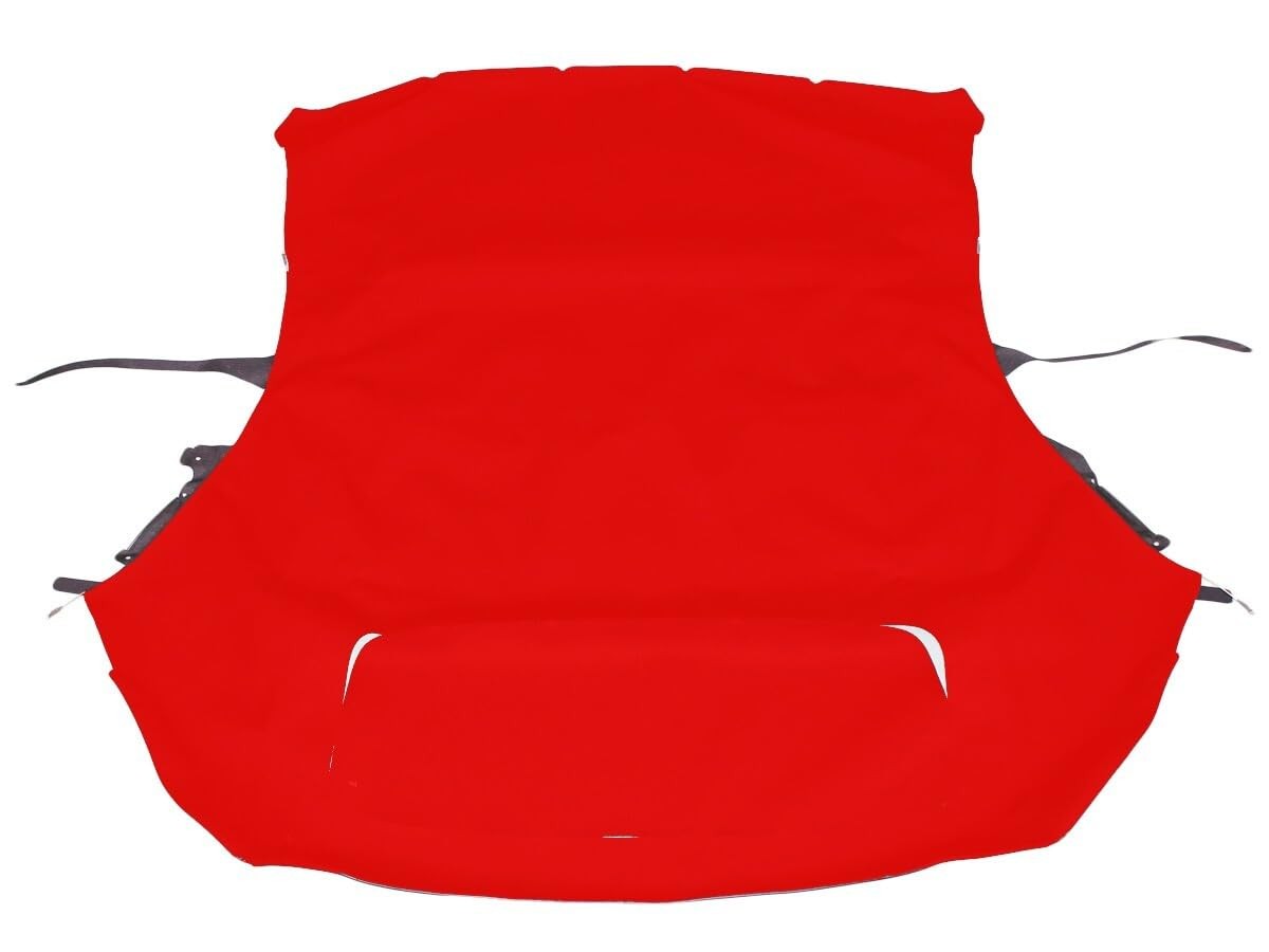 Fits 2002-2012 Porsche 911/997 Cabriolet Soft Top Canvas Red Top Only