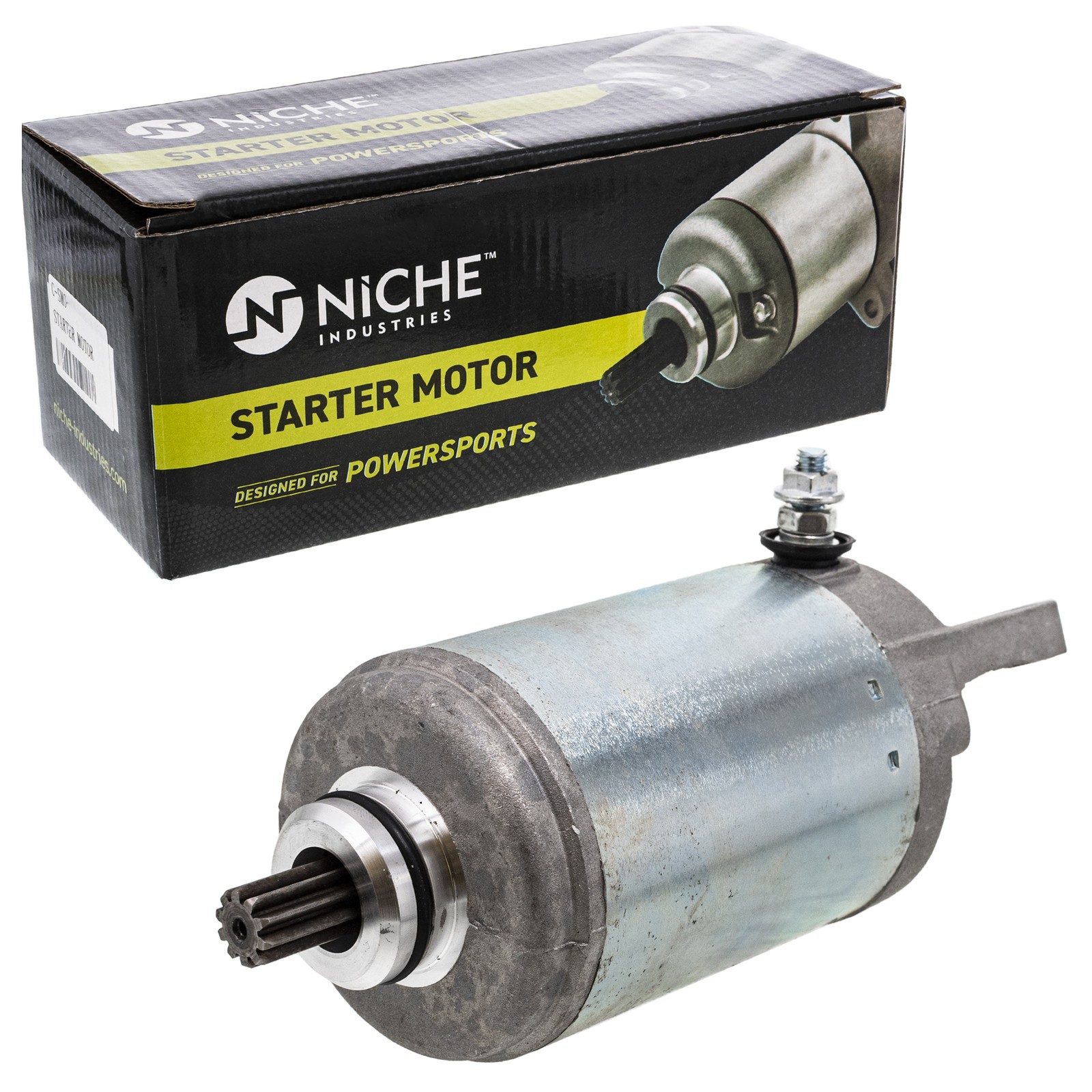 NICHE Starter Motor Assembly for Honda Big Red FourTrax 250 31200-HA0-682