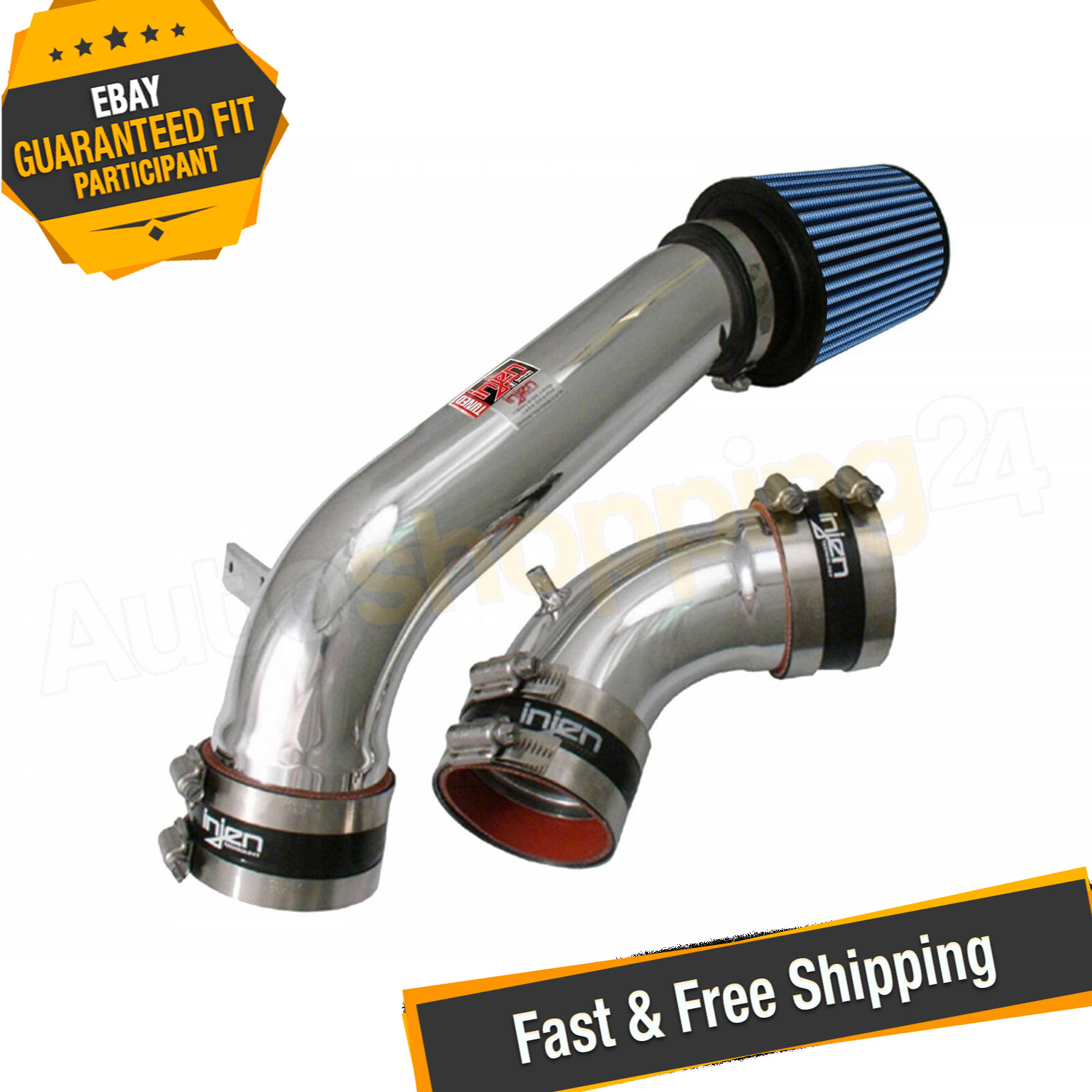 Injen RD1110P RD Polished Cold Air Intake for 1999-2001 BMW 323i/328I 2.5L L6