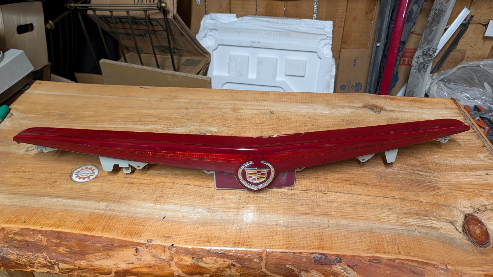 2003-2007 Cadillac CTS 3rd Third Brake Light High Mount Trunk Lamp OEM Untested 2003-2007 Cadillac CTS 3rd Third Brake Light High Mount Trunk Lamp OEM Untested