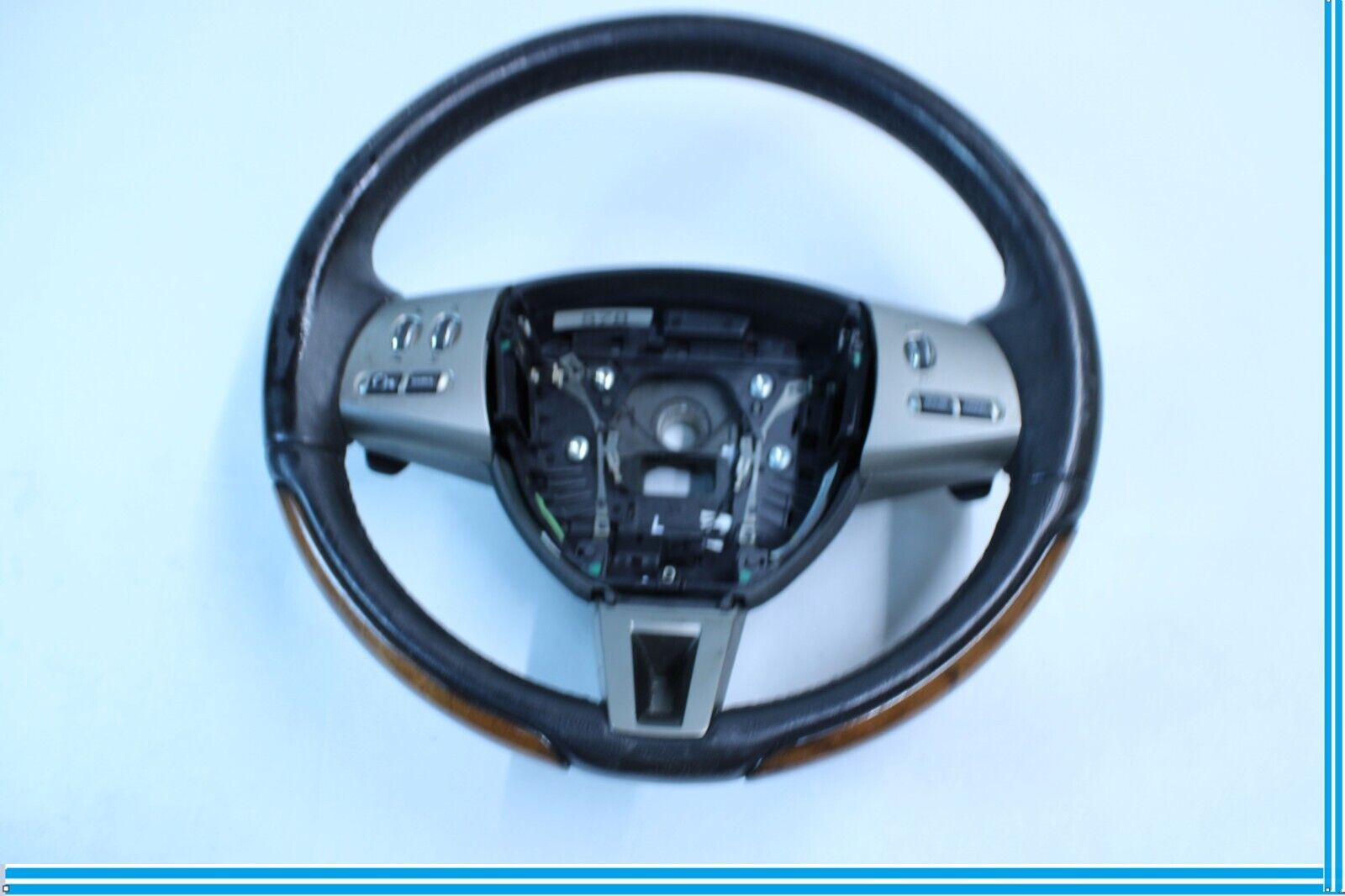 07-09 Jaguar XK Steering Wheel BLACK w/ Paddle Shift C2Z28178CHT OEM