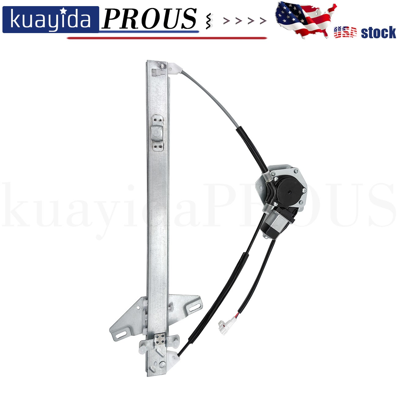 Front Right Power Window Regulator with Motor for Toyota RAV4 1996-2000 2-Door