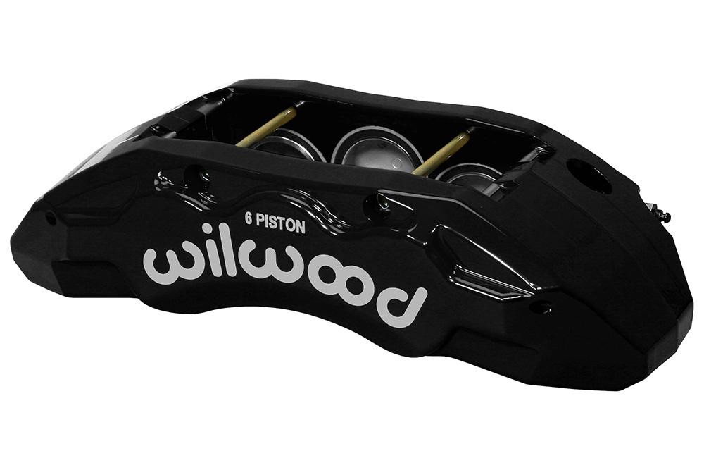 Wilwood Disc Brake Caliper - CALIPER,TX6R,1.62/1.38/1.38,1.38 ROTOR L/H,BLACK