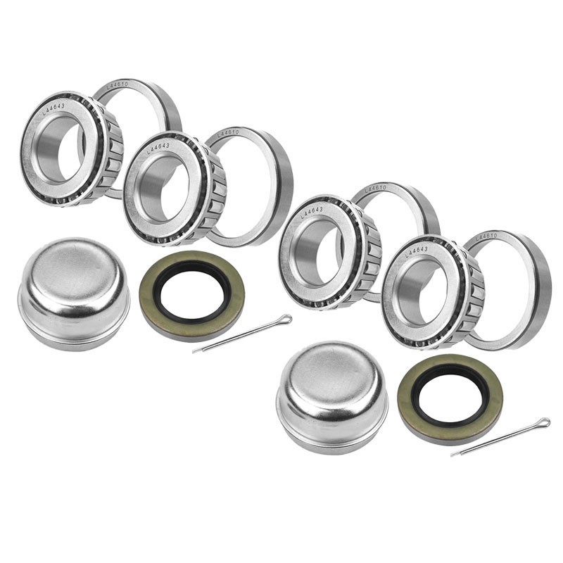 (2 Kits) Trailer Bearing Rebuild Kit: 1