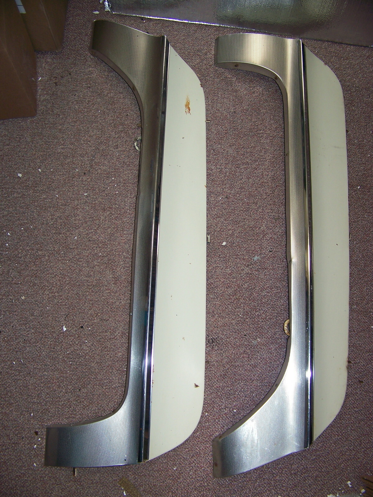 1965 CHRYSLER NEW YORKER FENDER SKIRTS OEM PAIR