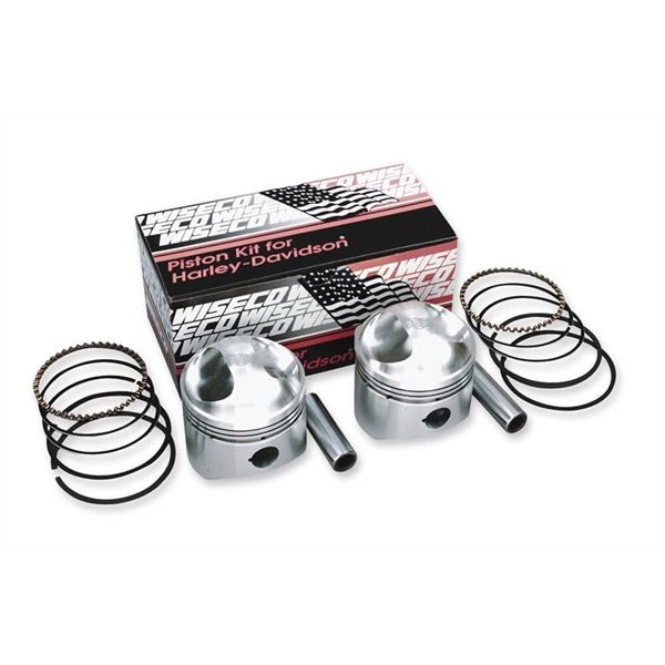 Wiseco  K1605  K Piston Kit (74ci., Domed), Std Bore 3.437in., 9:1 Comp