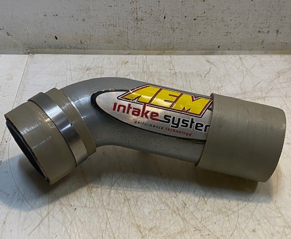 AEM Performance Cold Air Intake System Aluminum Intake Pipe w/ Rubber Couplers 