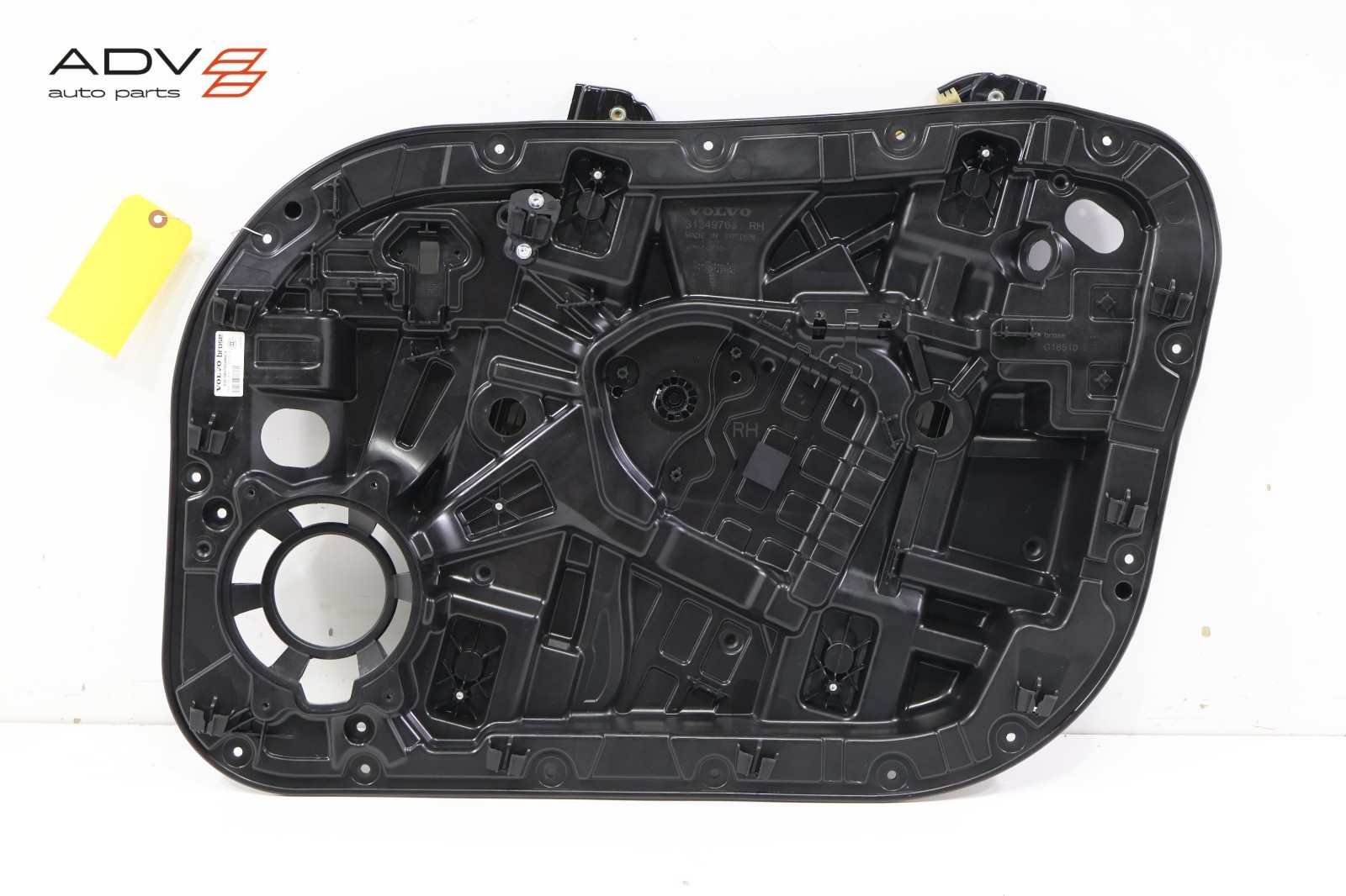 16-25 VOLVO XC90 FRONT RIGHT PASSENGER SIDE DOOR WINDOW REGULATOR & CARRIER OEM