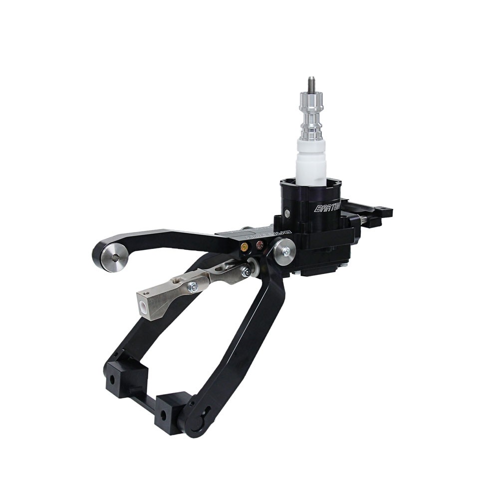 Barton Industries Short Throw Shifter Hybrid 3 Mustang GT 15-26 w/ Brushed Re...
