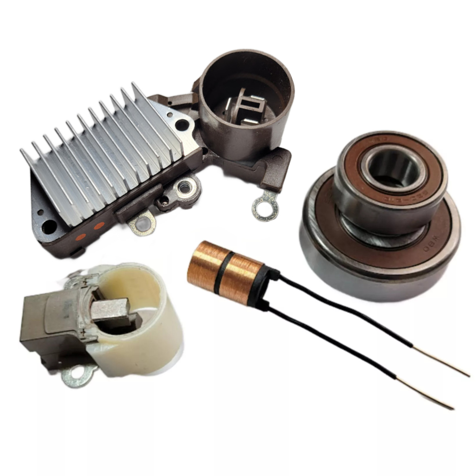 Alternator Rebuild Kit Ferrari 456/550/575 w/120A Denso 100211-6491 -6492 156858