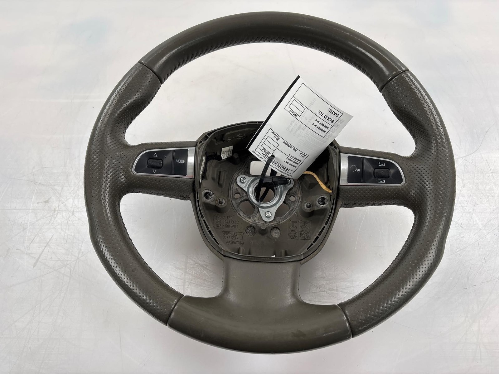 10-17 Audi A5 2L 2dr Steering Wheel W/ Switch Button OEM
