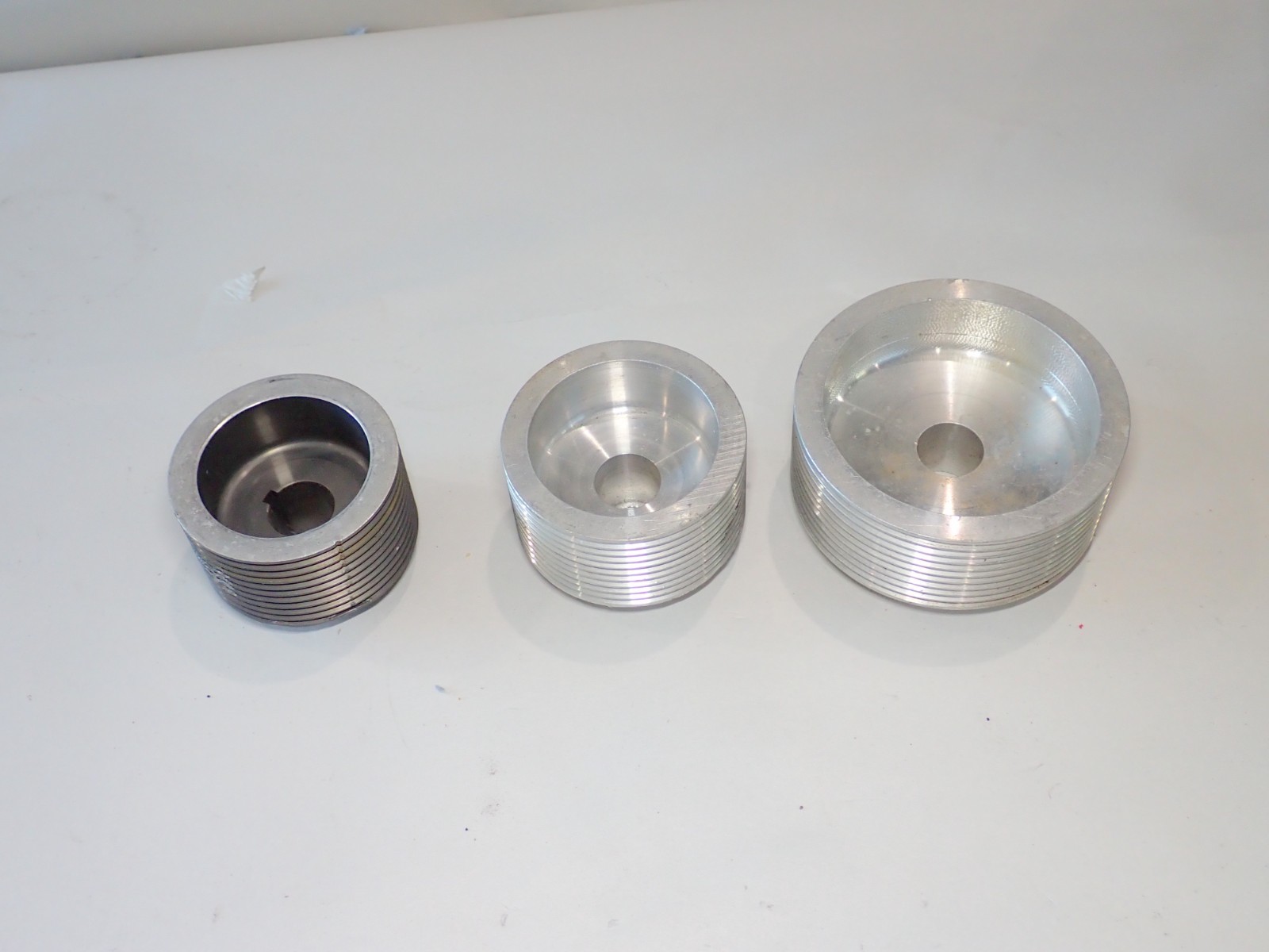 Vintage B&M Weiand Blower Supercharger Drive Pulleys Super Charger Pully 3 Total