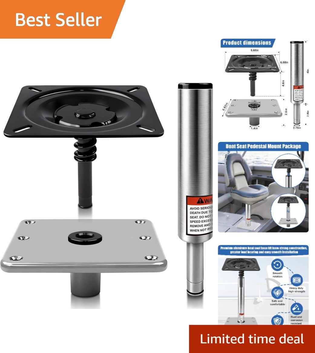Versatile Boat Seating Upgrade Kit - Universal Fit for Fishing & Pontoon Boats