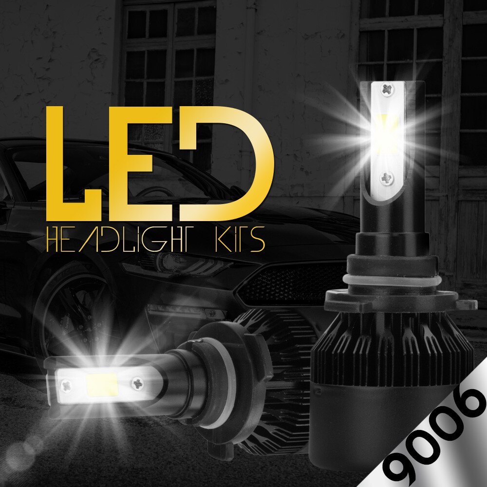 XENTEC LED HID Headlight Conversion kit 9006 6000K for 2009-2010 Pontiac Vibe
