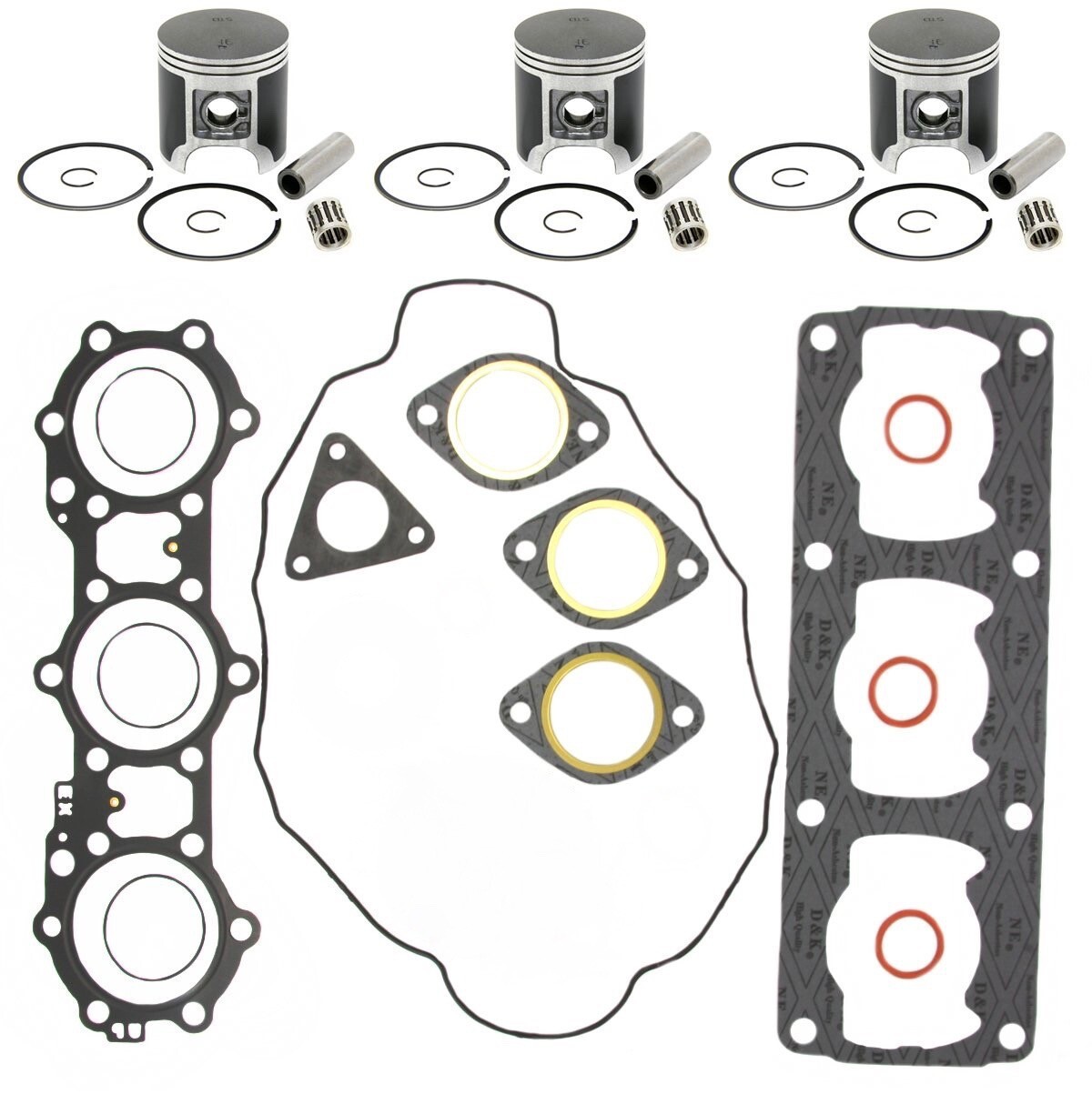 1998 Polaris Indy XLT Limited 600 Top End Rebuild Kit SPI Pistons Gaskets 65mm 1998 Polaris Indy XLT Limited 600 Top End Rebuild Kit SPI Pistons Gaskets 65mm
