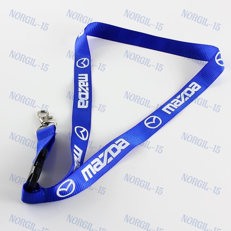 Lanyard For MAZDA MAZDASPEED RX7 RX8 MIATA MX5 13B Blue Keychain Quick Release