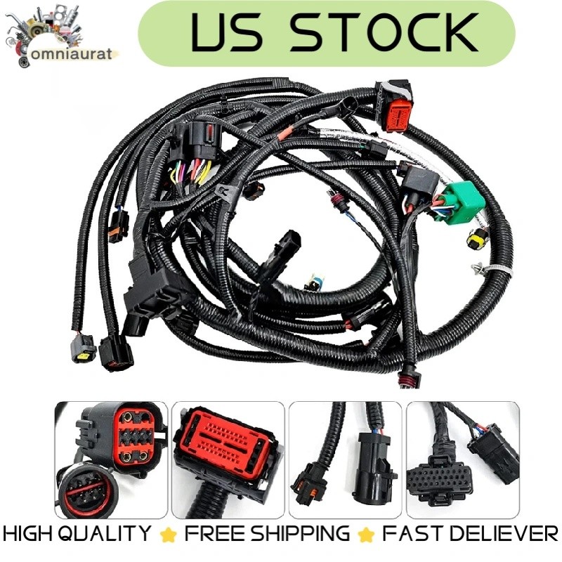 For 2005-2007 Ford Super Duty Diesel Engine Wiring Harness 6.0L 5C3Z-12B637-BA