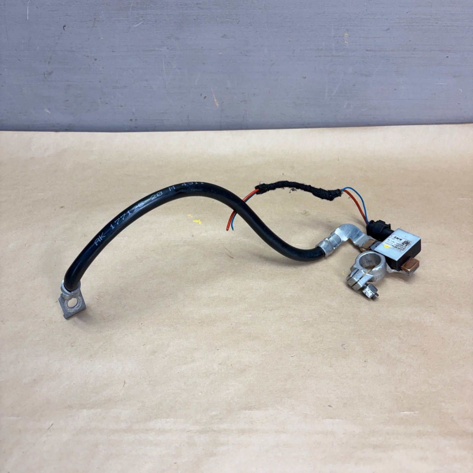 12-20 GENUINE BMW F22 F30 228i 320i 328i M3 Negative IBS MINUS Battery Cable OEM