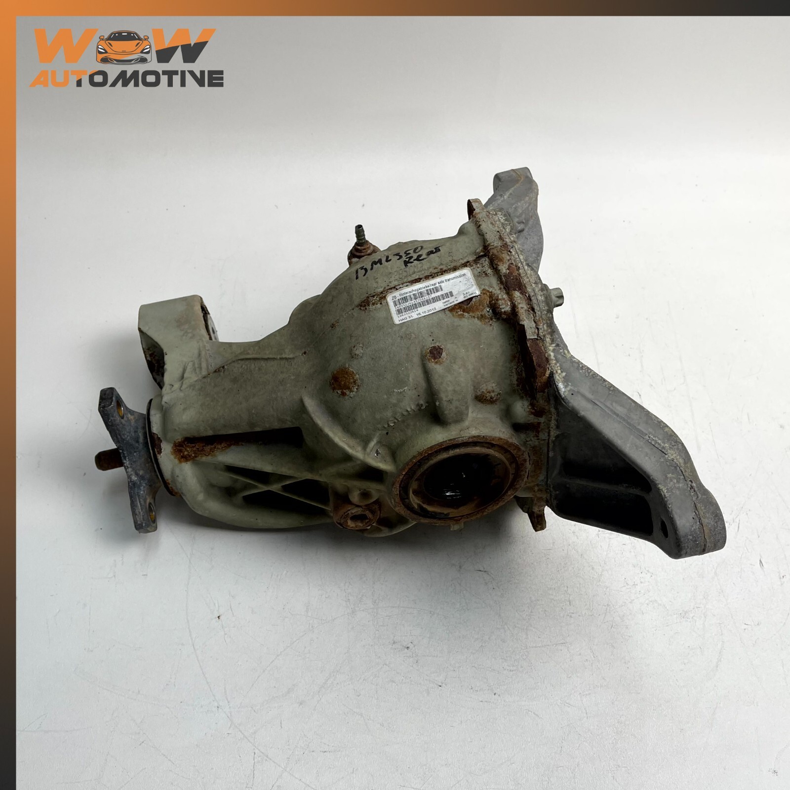 12-18 MERCEDES-BENZ W166 ML350 GLE350 4MATIC REAR DIFFERENTIAL AXLE CARRIER OEM 12-18 MERCEDES-BENZ W166 ML350 GLE350 4MATIC REAR DIFFERENTIAL AXLE CARRIER OEM