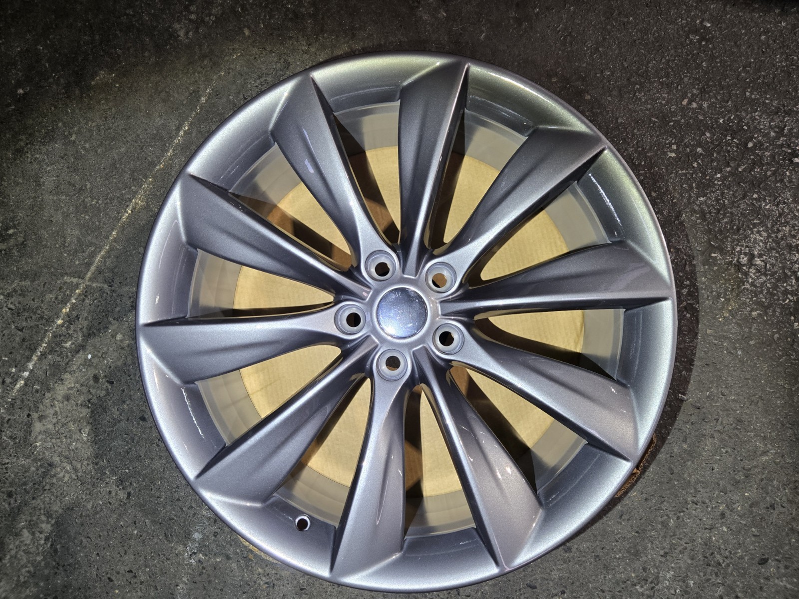 Tesla Model S Grey OEM Design Wheel 21” 2012-2017 Replacement Rim 98727
