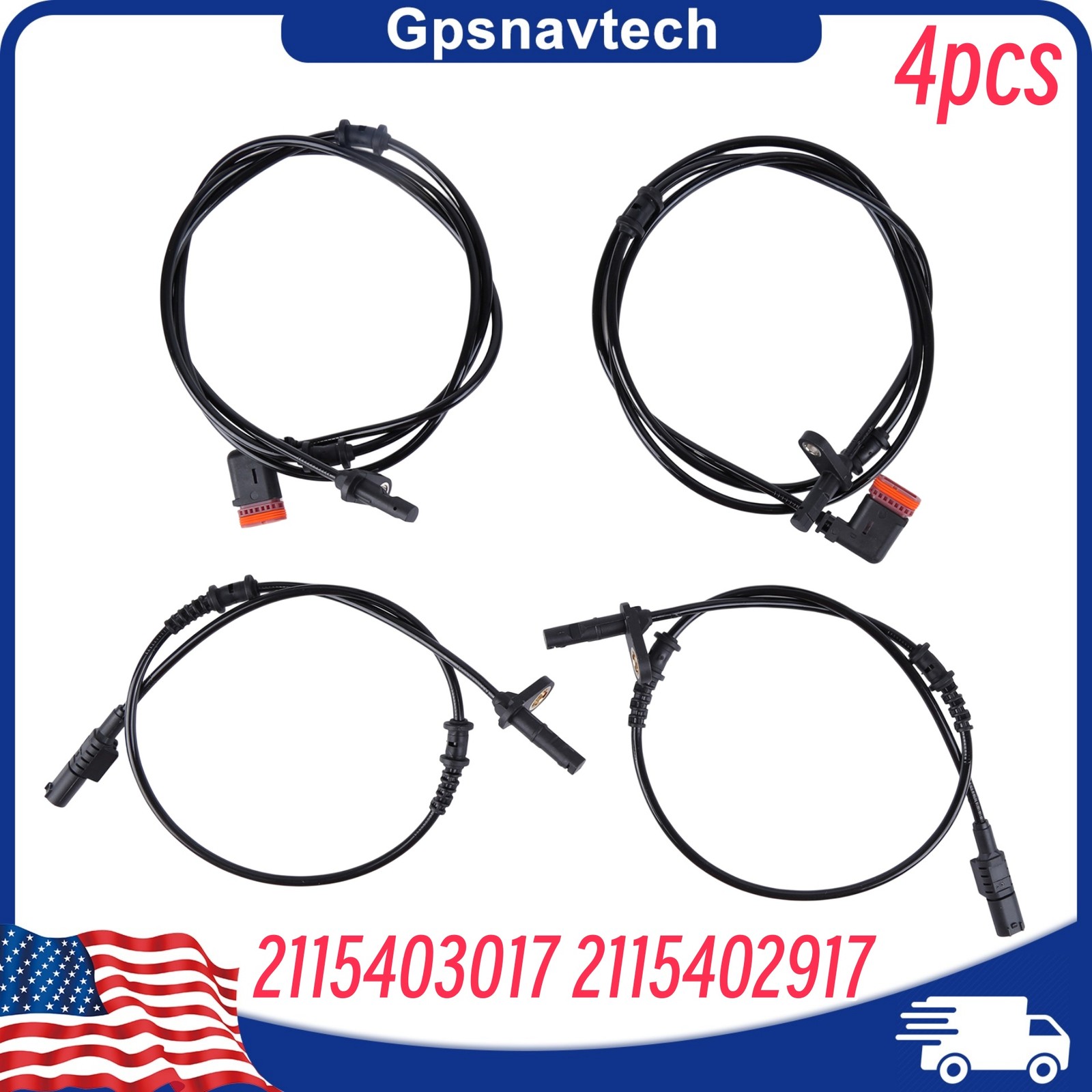 ABS Wheel Speed Sensors For Mercedes-Benz E500 5.0L V8 2003 2004-2006 2115402917