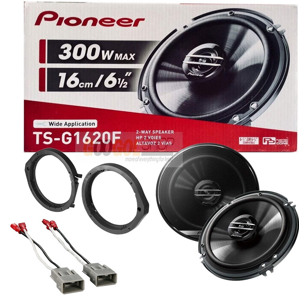 Pioneer 300W Speakers for 2008-2022 Honda Accord & 2006-2021 Honda Civic (Pair)