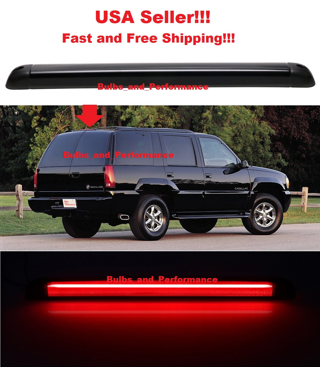 SMOKED LENS LED 3RD BRAKE LIGHT for SUBURBAN BLAZER TAHOE YUKON JIMMY HUMMER H2