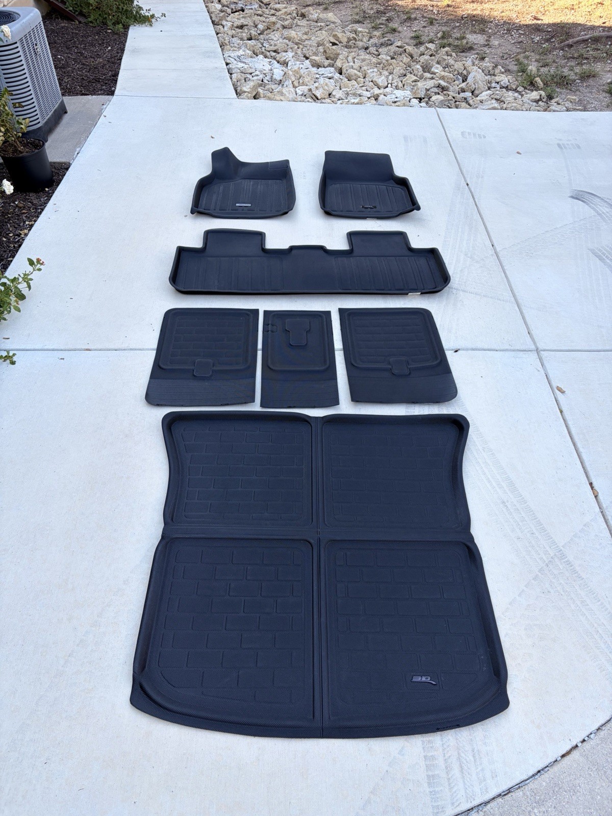 2026 Tesla Model Y Juniper  All Season Mats, Rear Seat Protection & Cargo Mat