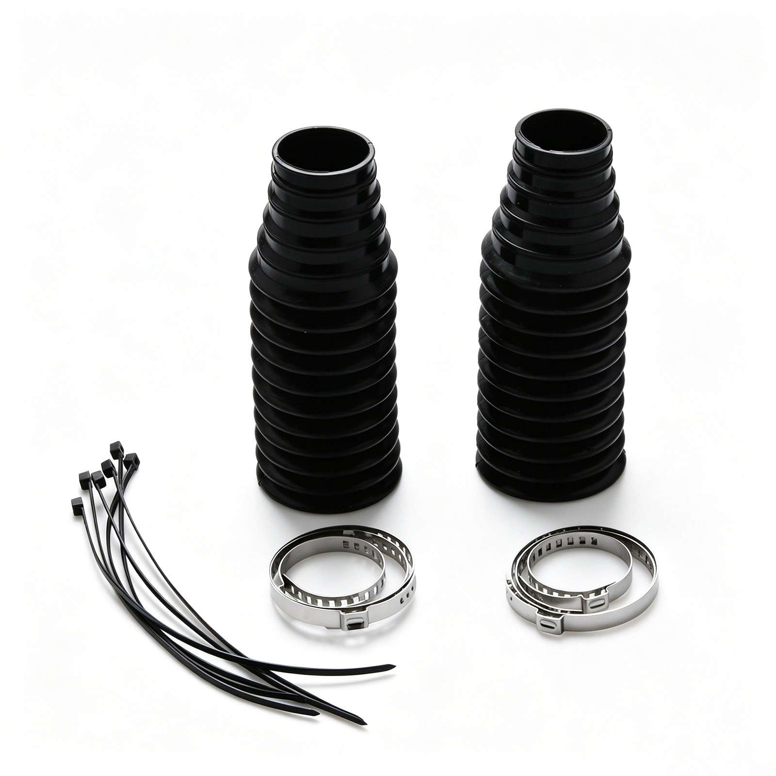 Universal Inner Tie Rod Boot Kit For Trucks SUVs Corrugated Design Tight Seal