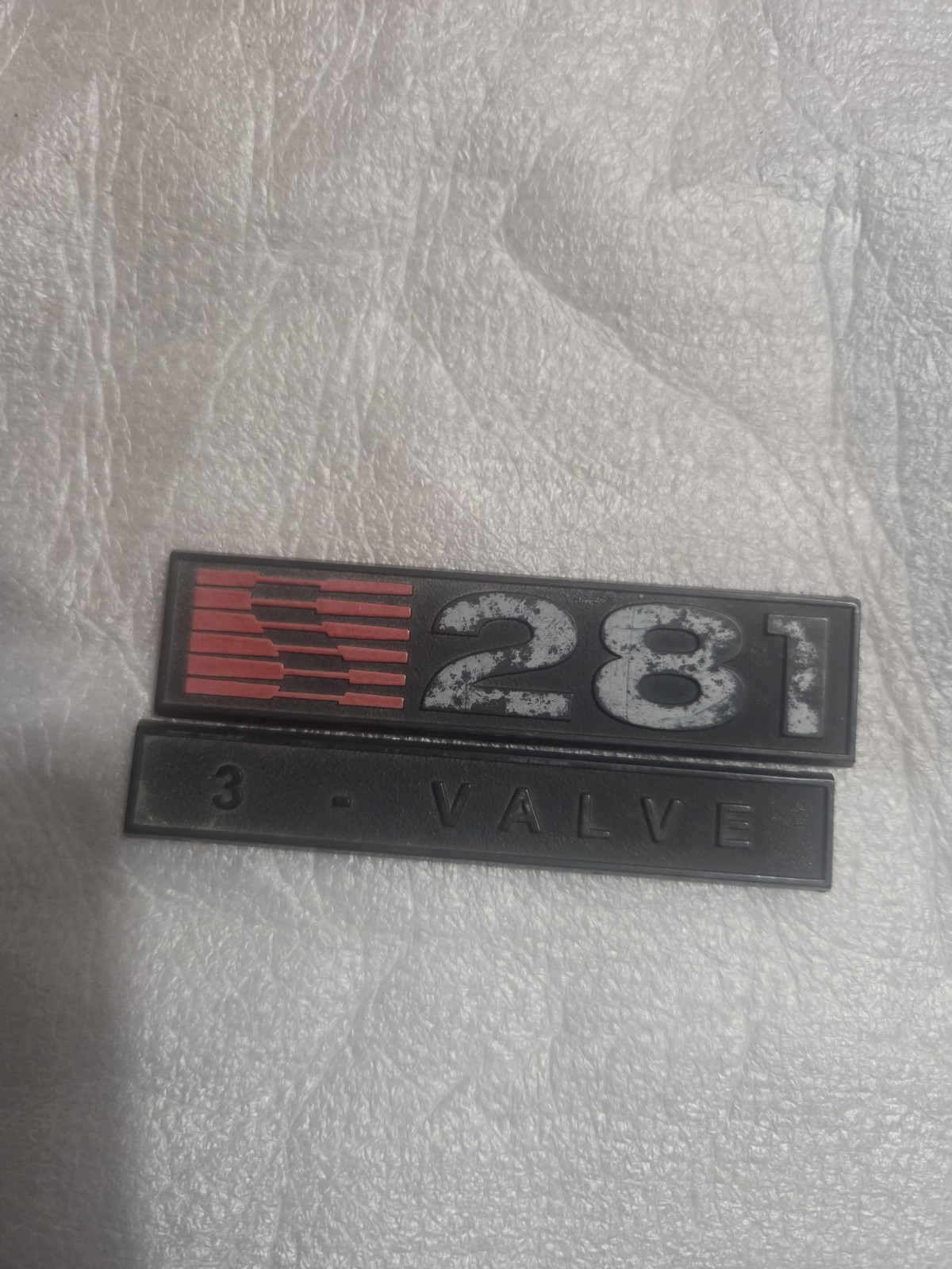 05 -09 Ford Mustang GT Saleen Front Fender Emblems S281 Badge Plaque