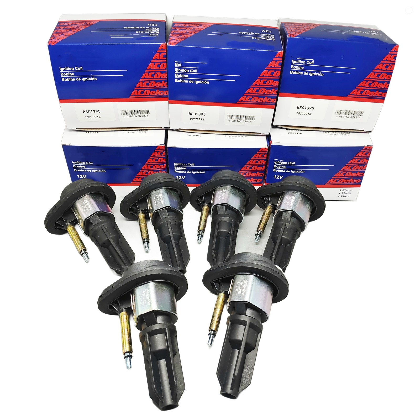 6 Pack 12560862 UF303 Ignition Coil for GMC Envoy Chevy Buick 4.2L BSC1395
