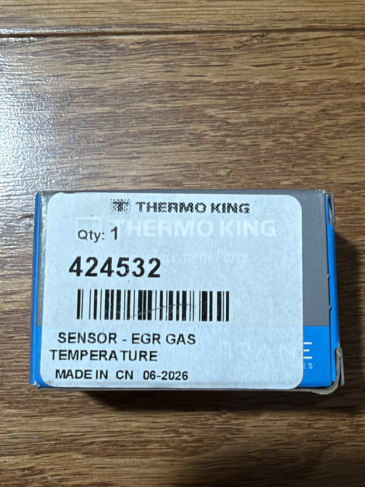 New OEM THERMO KING EGR TEMPERATURE SENSOR P/N:424532 New OEM THERMO KING EGR TEMPERATURE SENSOR P/N:424532