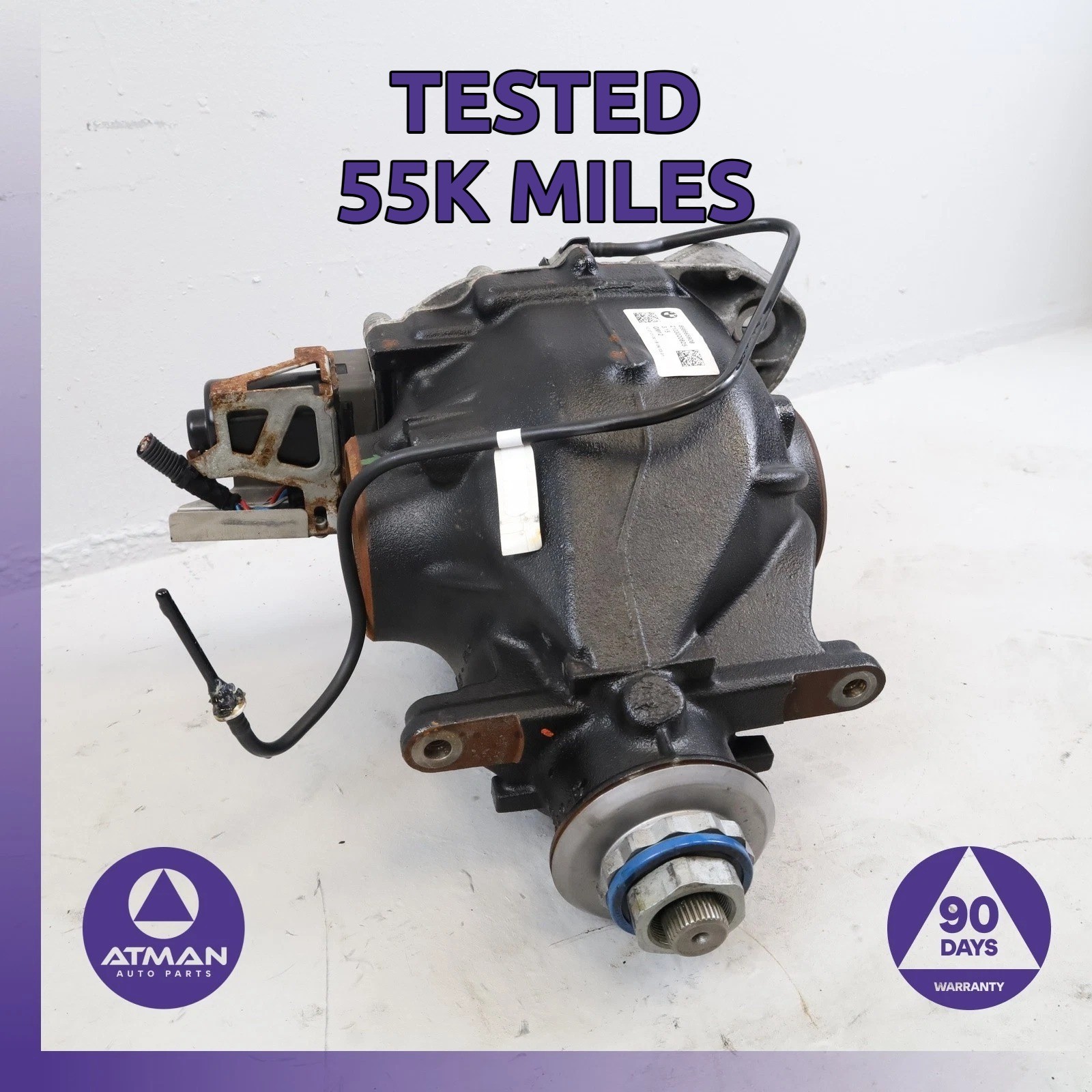 20-26 BMW G05 X5 X6 M50i M60i LSD Rear Differential Axle Carrier 3,15 OEM 55k 20-26 BMW G05 X5 X6 M50i M60i LSD Rear Differential Axle Carrier 3,15 OEM 55k